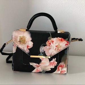 Ted Baker canvas crossbody bag